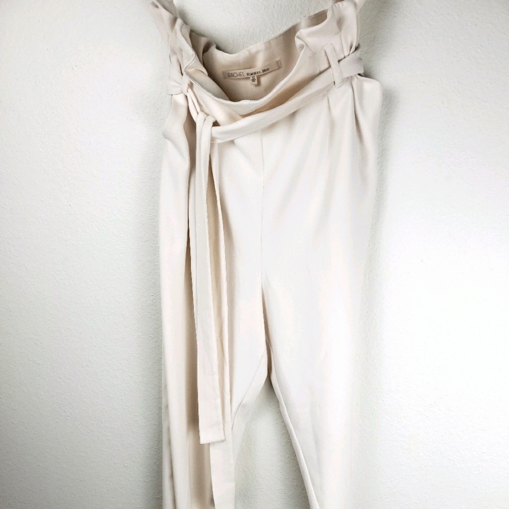 Paperbag Cropped Pants